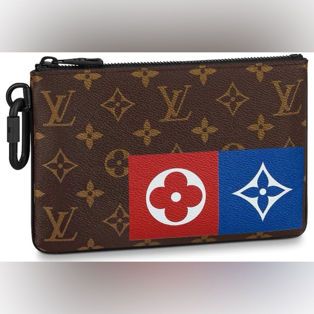 EUC Louis Vuitton Limited Edition Story Monogram Pouch